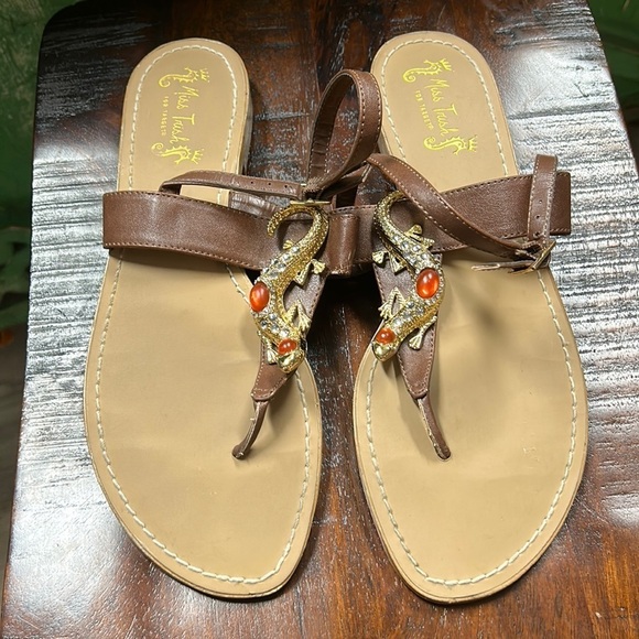 Miss Trish for Target Beaded Jeweled Salamander size 11 - Picture 1 of 4